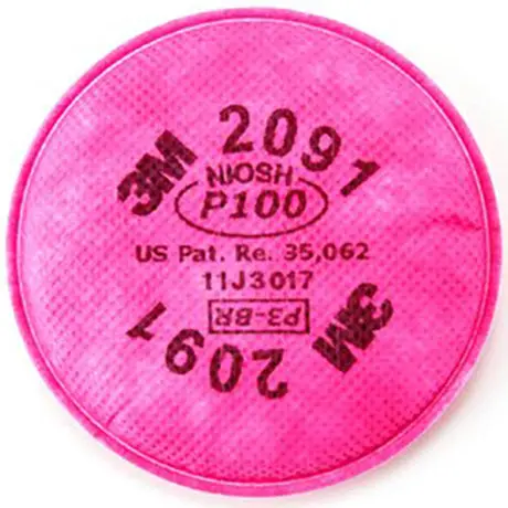 3M 2091 P100 Particulate Filter 1