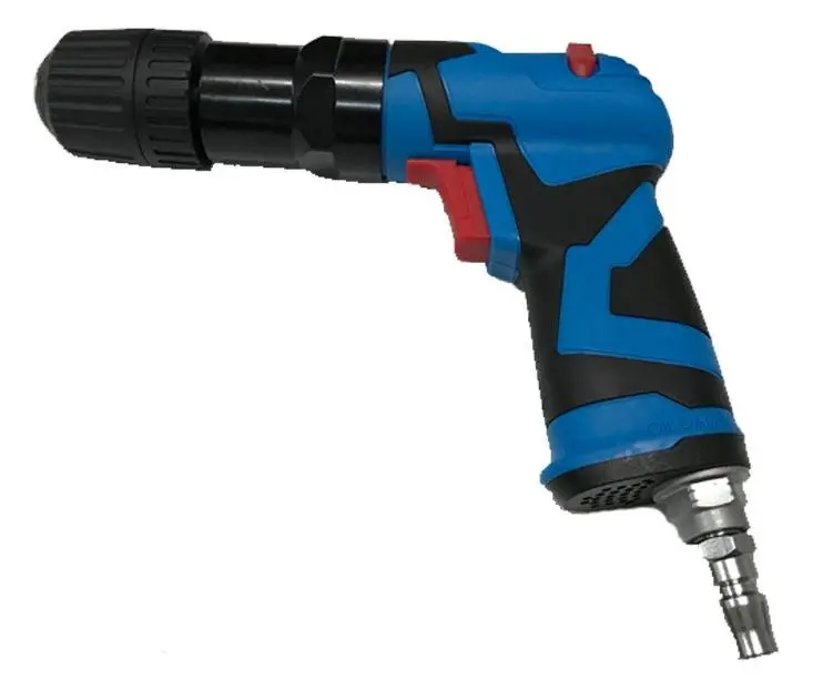 Air Angle Drill Reversible 3/8'' Right Angle Trigger With Chuck 1