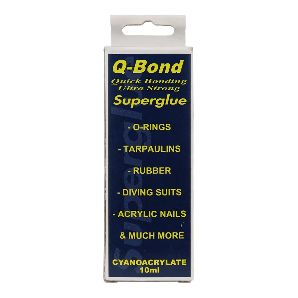 Q-Bond Super Glue Ultra Strong Quick Bond Adhesive Ethyl Cyanoacrylate 1