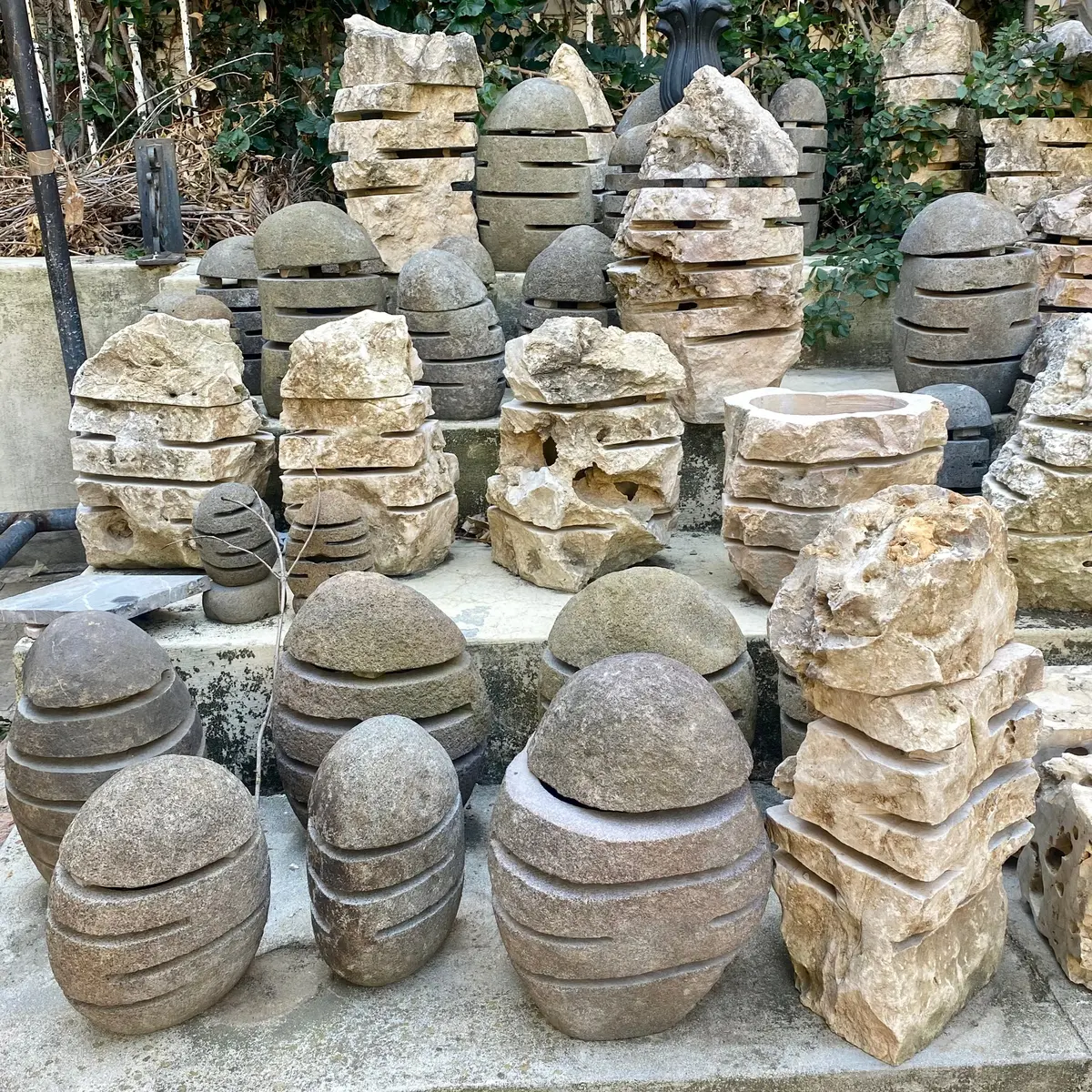 Organic River Rock Lights 1