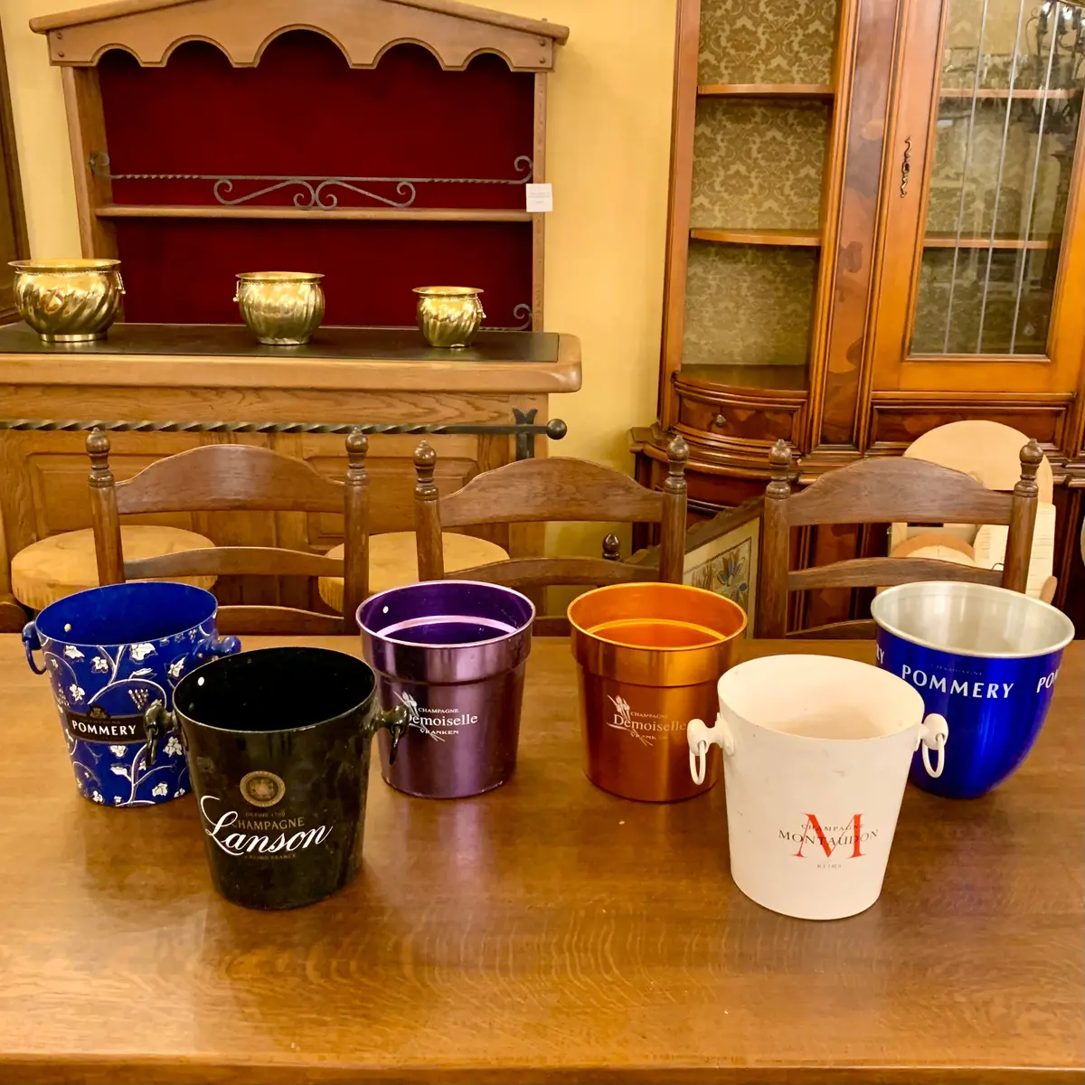 Assorted Vintage Champagne Buckets 3