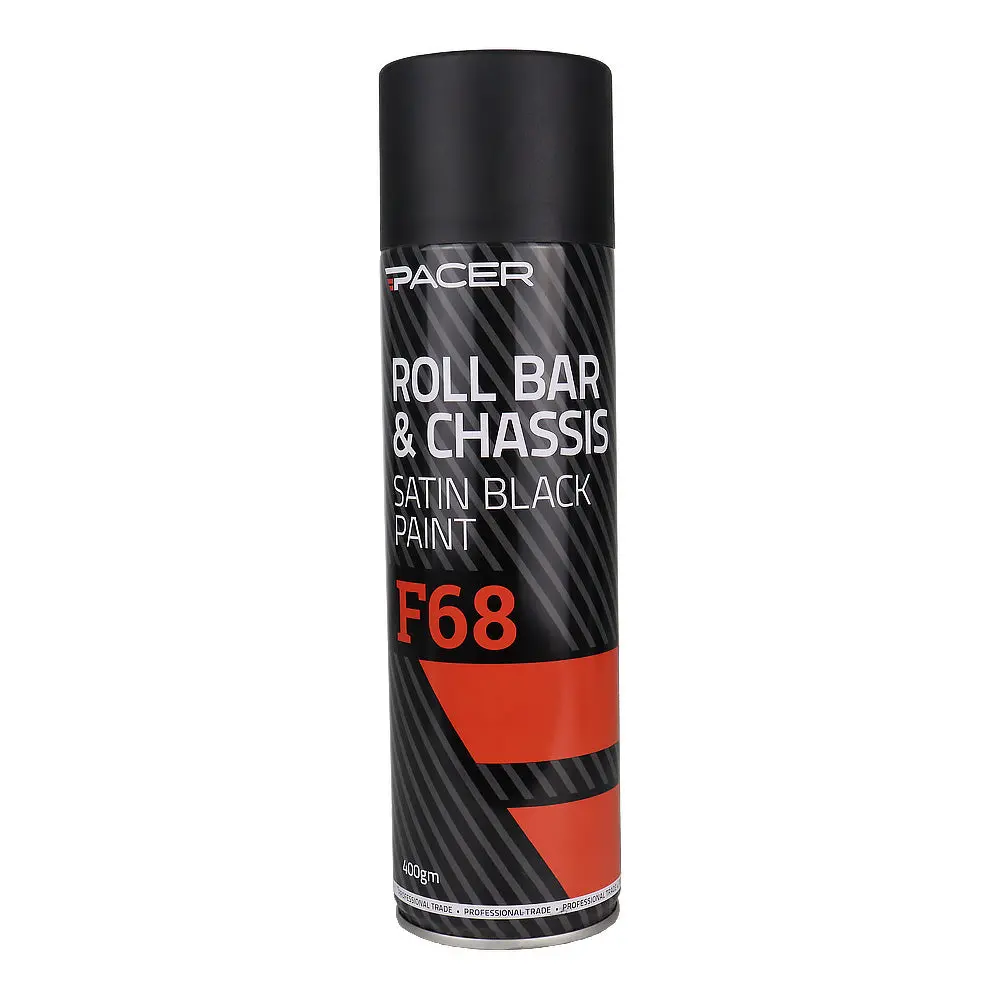 Pacer Roll Bar & Chassis Satin Black 400Gm Protective Coating Spray 1