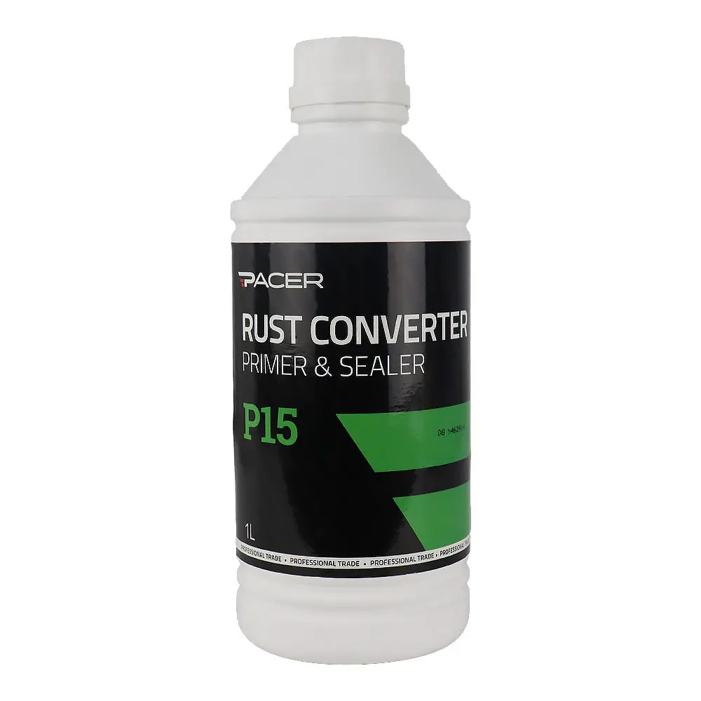Pacer P15 Rust Converter Primer & Sealer 1L Rust Neutraliser Primer 1