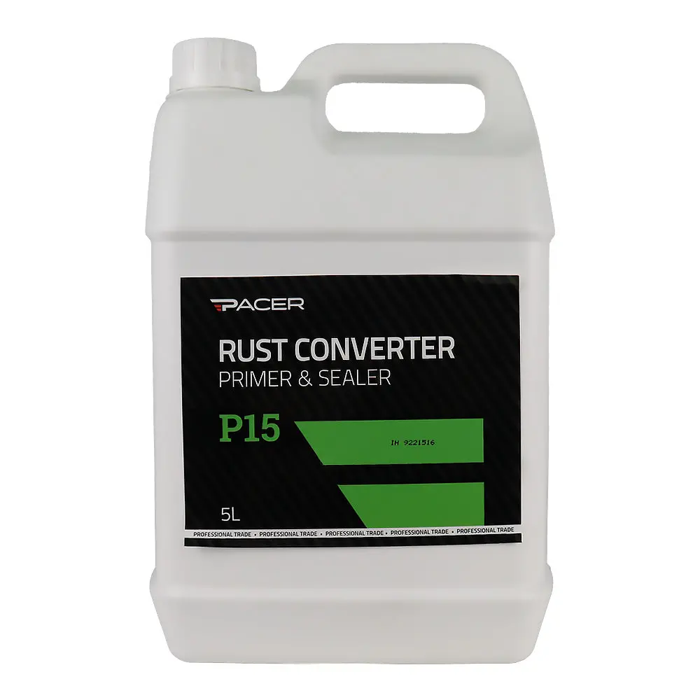 Pacer P15 Rust Converter Primer & Sealer 5L Rust Neutraliser Primer 1