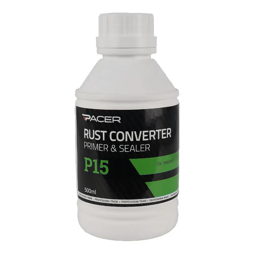 Pacer P15 Rust Converter Primer & Sealer 500Ml Rust Neutraliser Primer 1