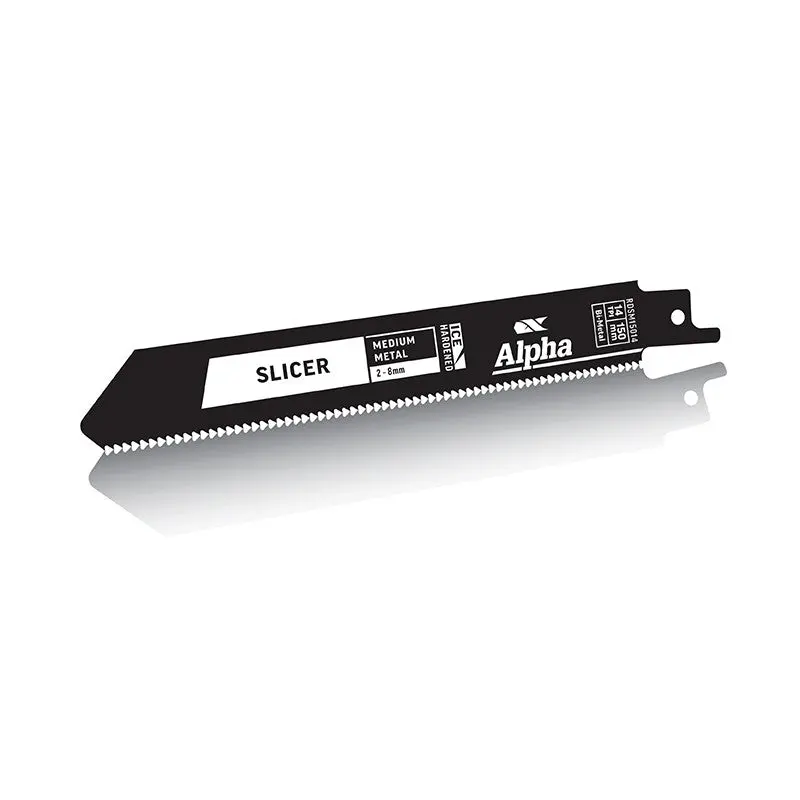 Alpha 14 Tpi 150Mm Slicer Metal Reciprocating Blade 2 Pack 1