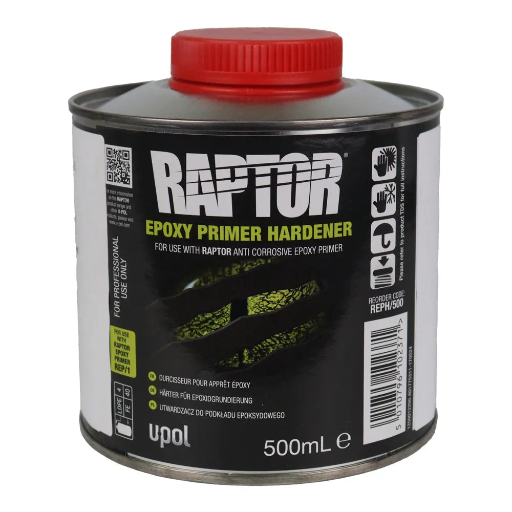 U-Pol Raptor Bedliner Anti Corrosive Epoxy Primer Hardener Part B 1