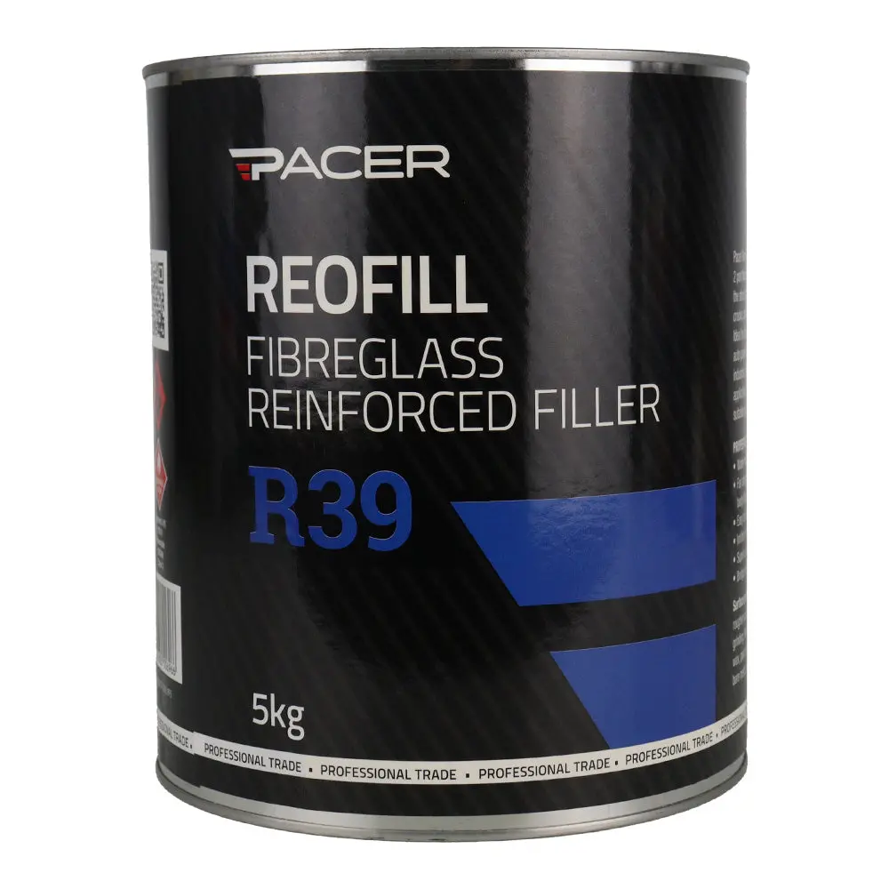 Pacer R39 Reofill With Hardener 5Kg Fibreglass Reinforced Automotive Filler 1