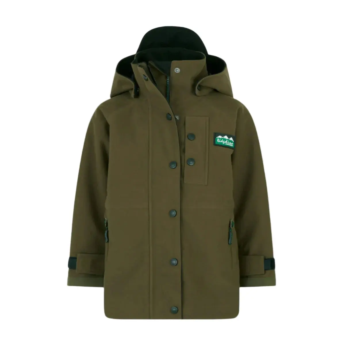 Ridgeline Kids Monsoon Jacket - Teak (2025) 1