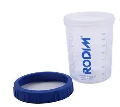 Basf Rodim 650Ml Mix & Paint Lids & Liners 125 Um Box50 Pps 16000 Auto Spray 1