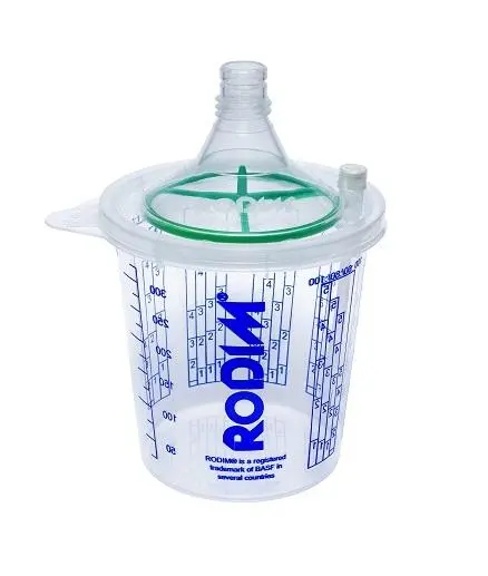 Basf Rodim 350Ml Mix & Paint Lids & Liners 125 Um Box50 Pps 16312 Auto Spray 1