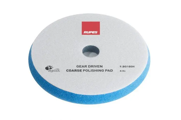 Rupes Mille Coarse Polishing Foam Pads For Gear Driven Blue 150Mm 1