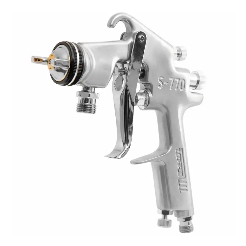 Star S770 Pressure Pot Spray Gun 1.2Mm S-770-00P Basecoat Paint Air Feed Fed 1