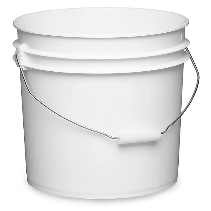 Pail, 3.5 Gallon, White Hdpe 1