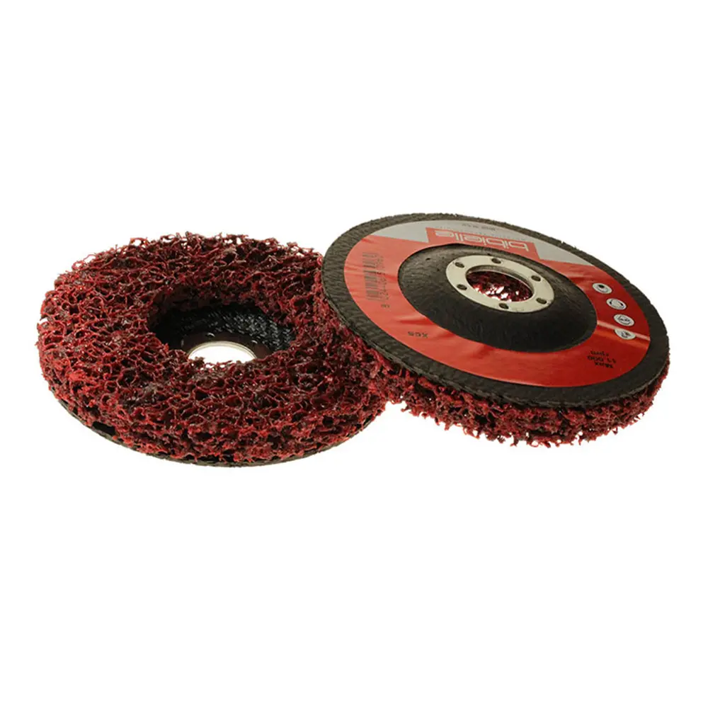 Abrasiflex Bibielle 127Mm X 22Mm Abrasive Depressed Centre Strip-It Disc Red 1
