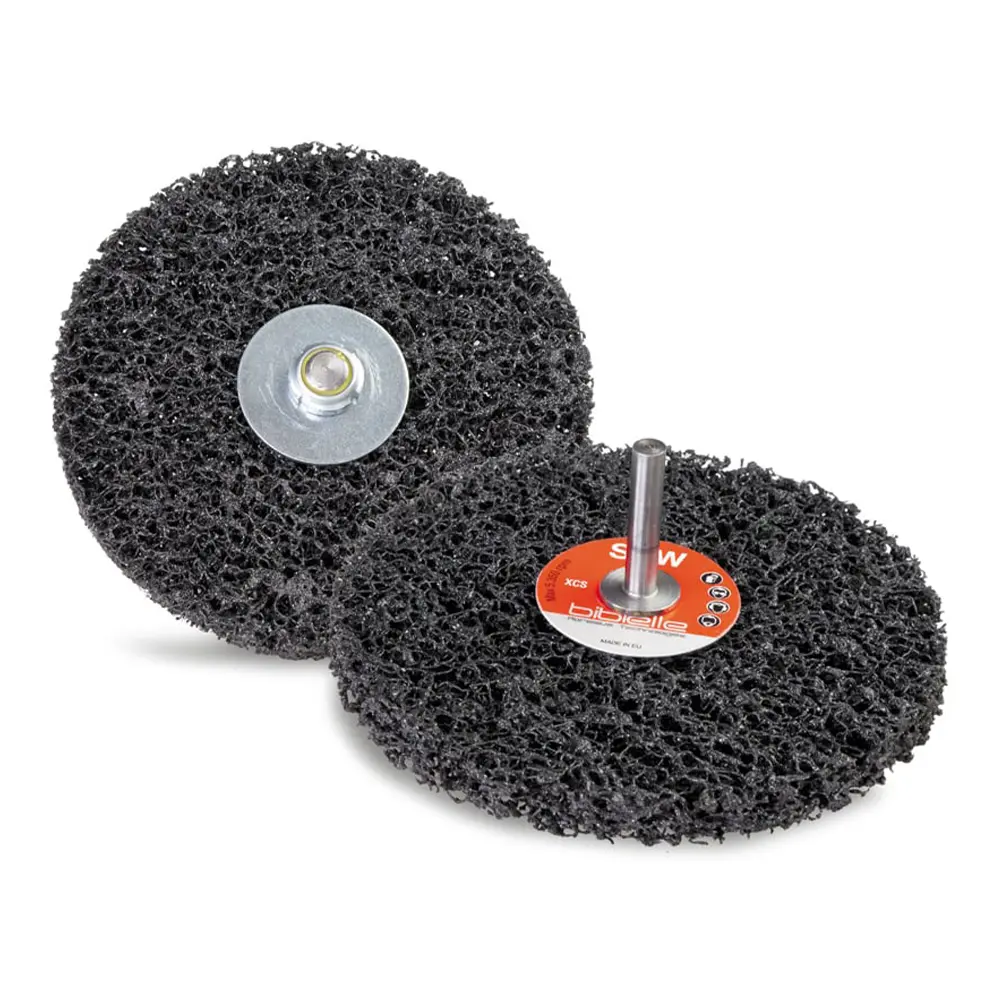 Abrasiflex Bibielle 100Mm X 13Mm X 6Mm Abrasive Strip-It Disc With Shaft Black 1