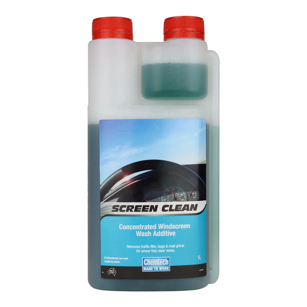 Chemtech Screen Clean Concentrated Windscreen Wash Additive 1L 1