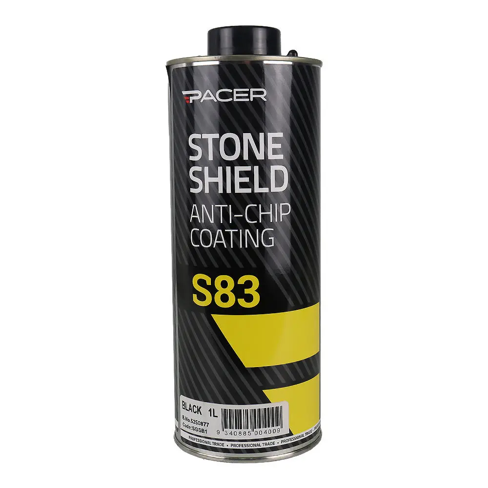 Pacer Stone Shield S83 Black 1L Automotive Anti-Chip Underbody Coating 1