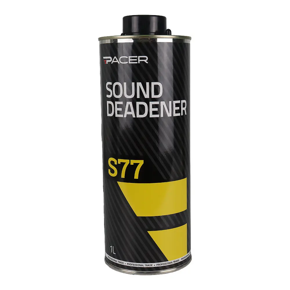 Pacer S77 Sound Deadener 1L Bitumen Underbody Spray Noise & Corrosion 1