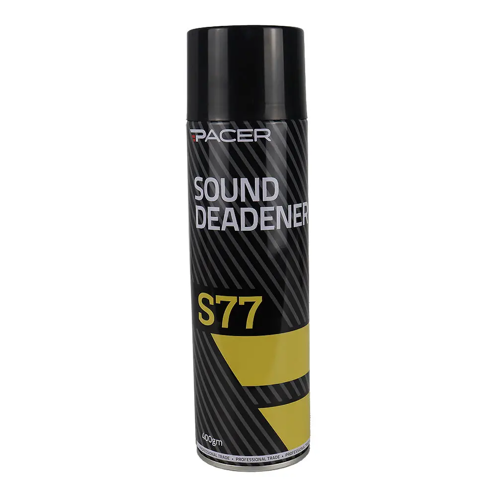 Pacer S77 Sound Deadener 400Gm Bitumen Underbody Spray Noise & Corrosion 1