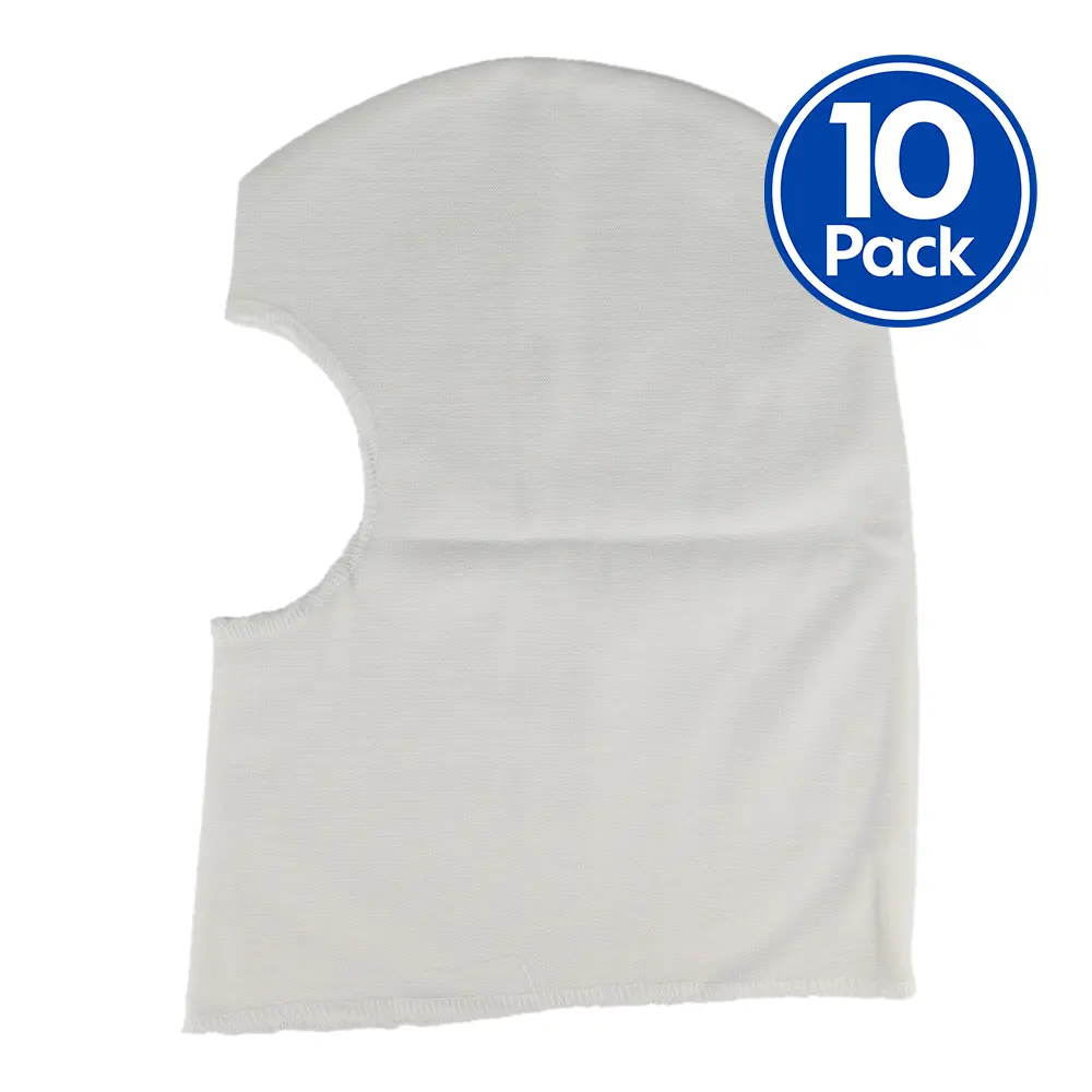 Painters Spray Sock Hood X 10 Pack - Non Linting One Size Fits All Universal 1