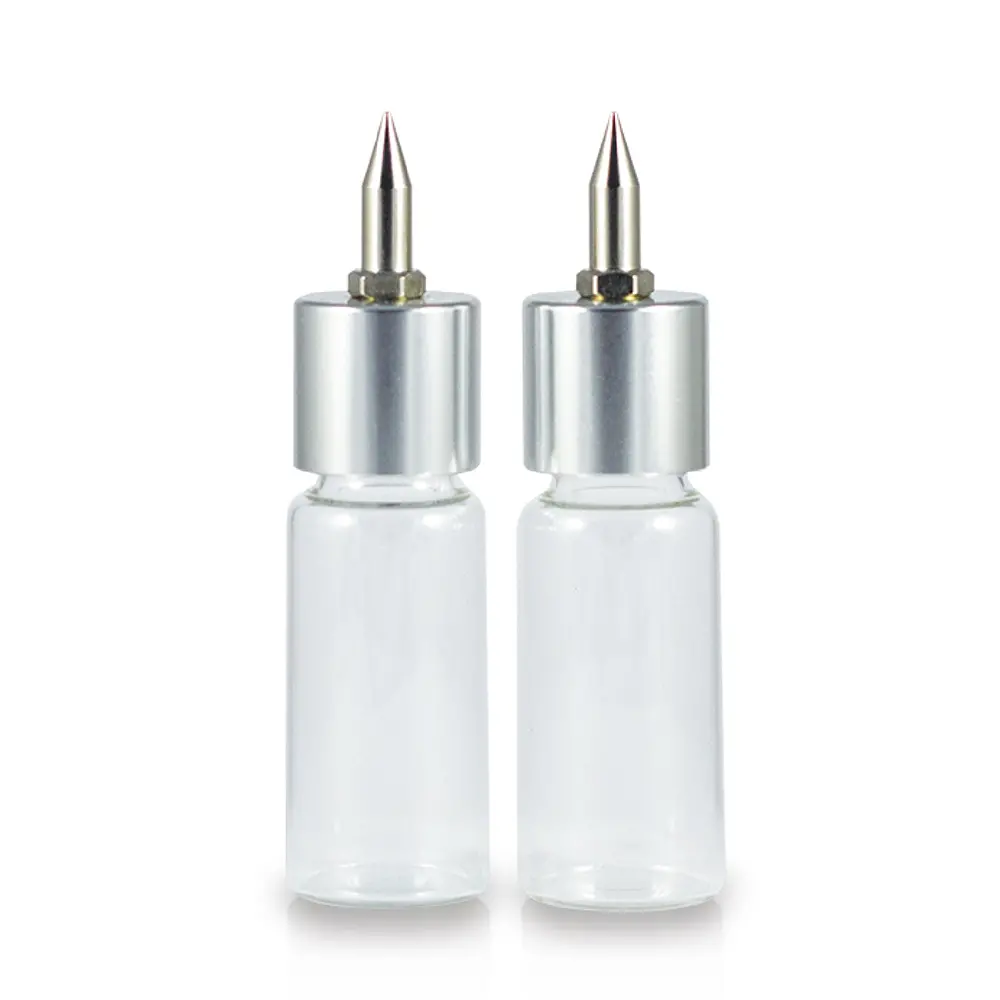Sparmax Glass Bottle Set For Flyer Sr Airbrush X 2 Pack Single Action Air Brush 1