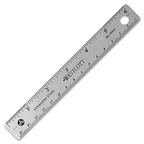 Stainless Steel Rulers, 12" (30 Cm) Length 1