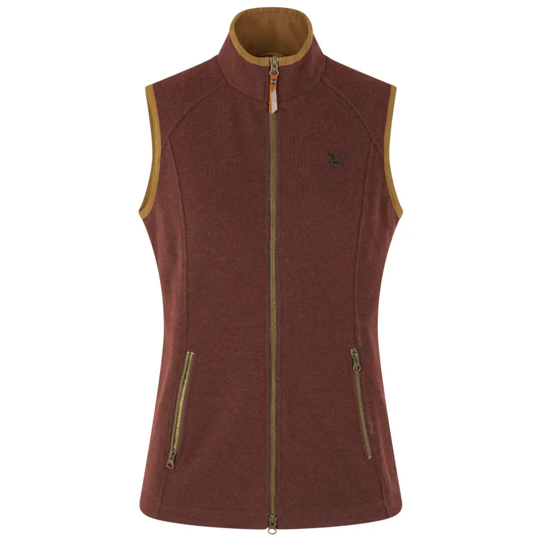 Harkila Sandhem Lady Pro Waistcoat - Dark Copper 1