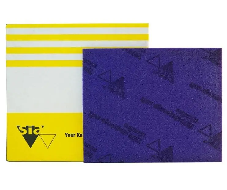 Sia Sponge Soft 7970 Purple Micro Fine Pad 20 Pieces 140 X 115 X 5Mm 1