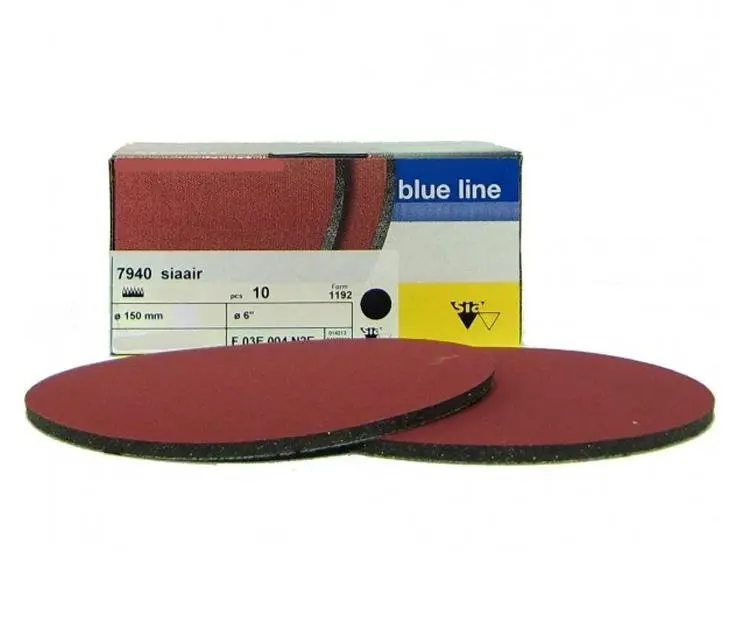 Sia Siaair 7940 Velvet Sanding Disc 2000 Grit Box Of 10 150Mm 1