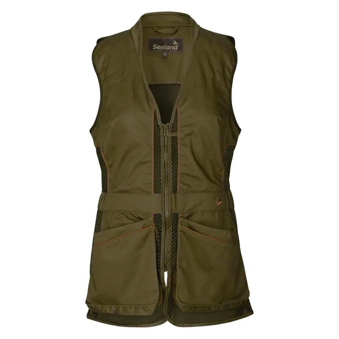 Seeland Skeet Ii Lady Waistcoat - Duffel Green 1