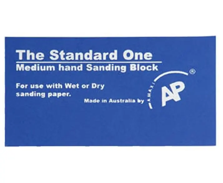 Amaxi The Standard One Medium Rubber Hand Sanding Block 1