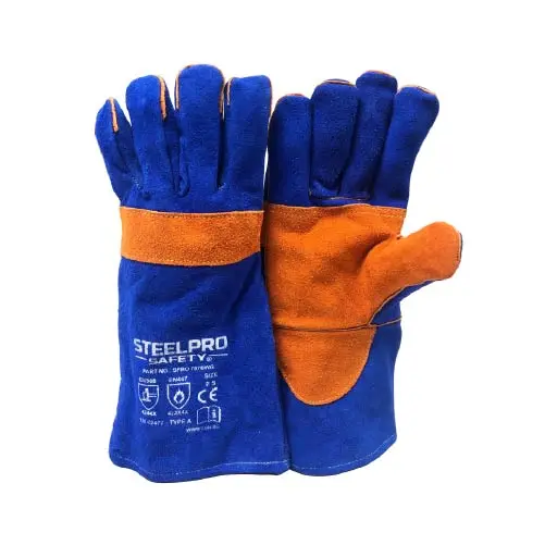 Steelpro Spro 707Bwg Full Split Welder Gloves 1