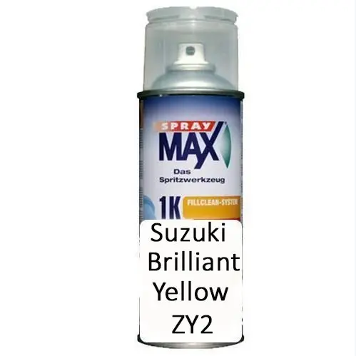 Auto Car Touch Up Can Suzuki Brilliant Yellow Zy2 1