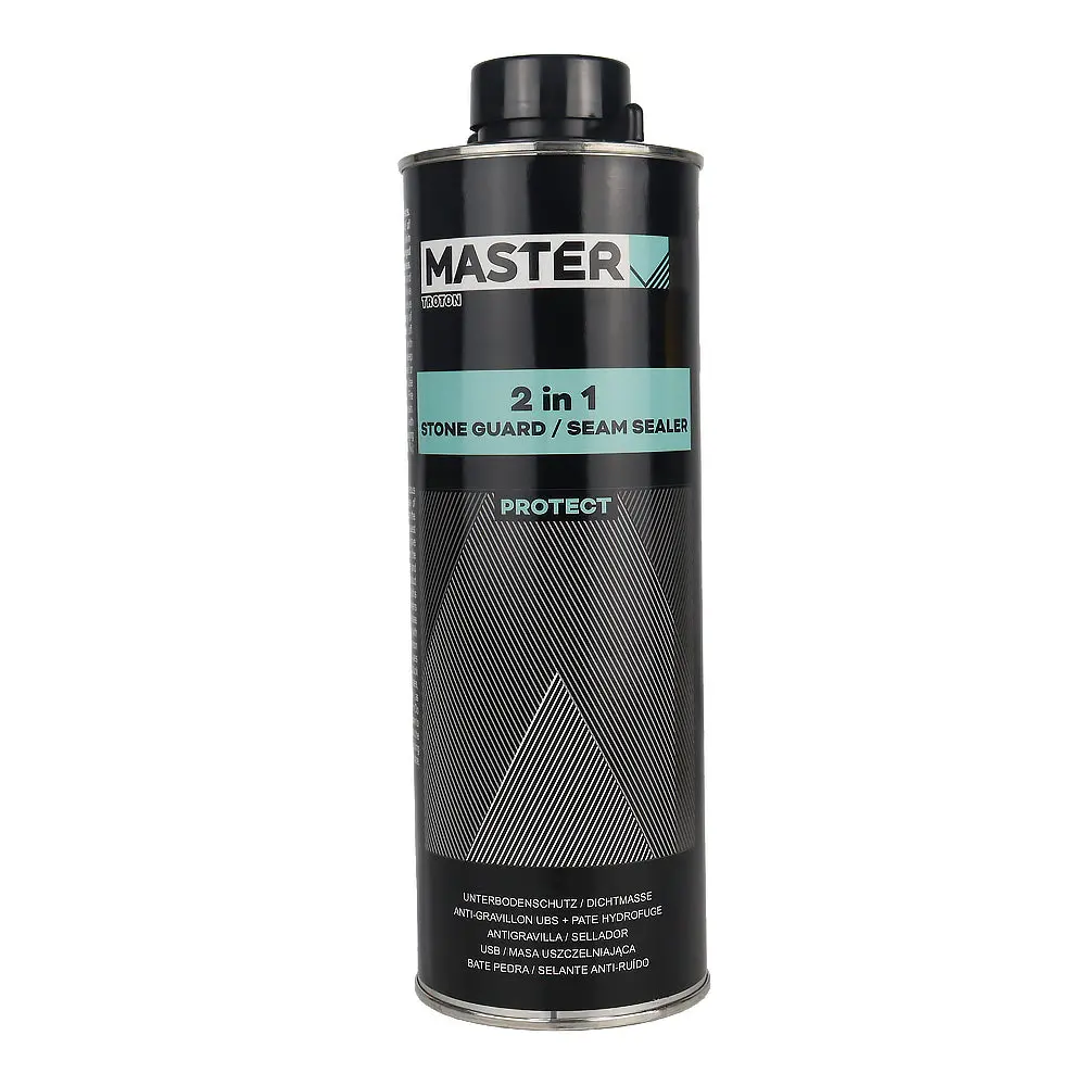 Troton Master 2 In 1 Stone Guard Black 1L Anti-Chip Protective Automotive Coating 1
