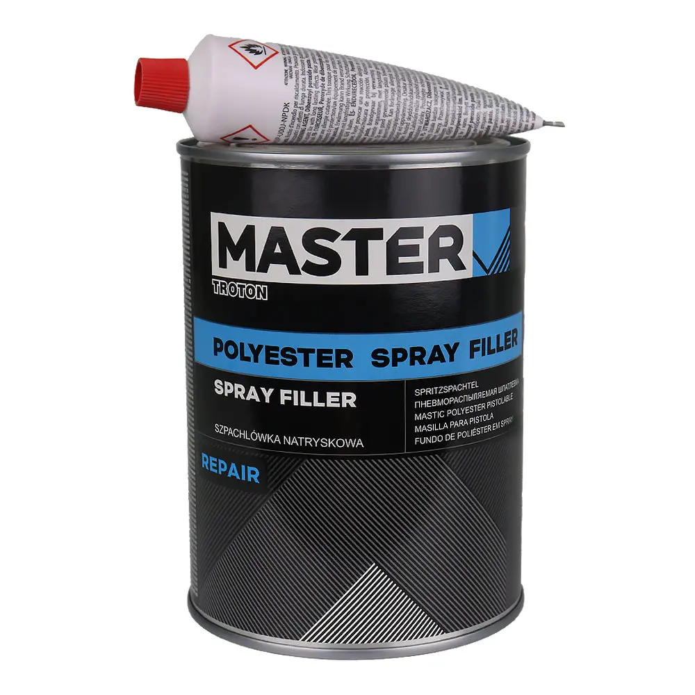 Troton Master Polyester Spray Filler 1L High Build Automotive Primer 1