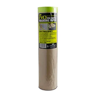 Gpi Evo Pre Taped Mask Paper 600Mm X 25M Auto Hand Masking Roll 1