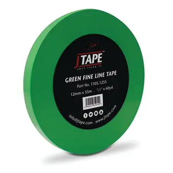 Jtape Green Line Fine Line Tape 12Mm X 55M Straight 1