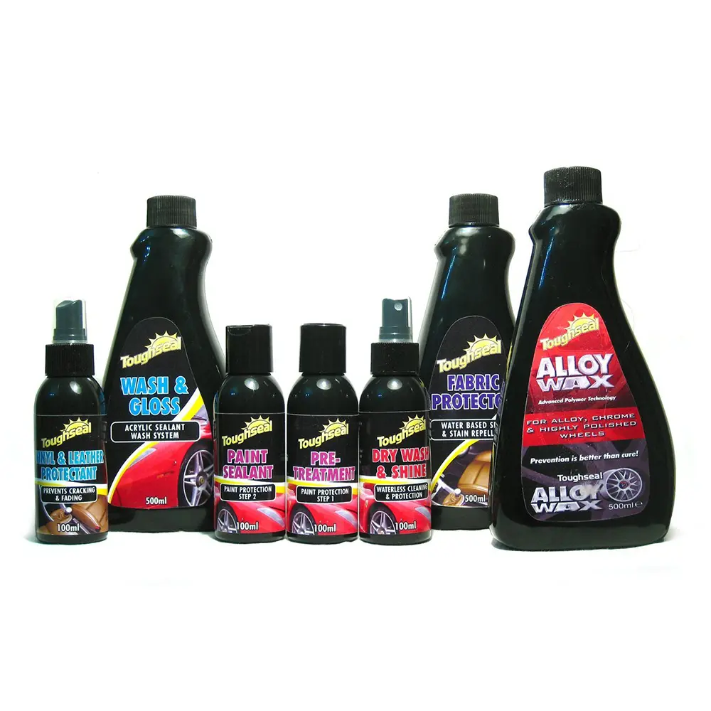 Toughseal Paintwork Protection System Wash Shine Shampoo Fabric Vinyl Leather 1