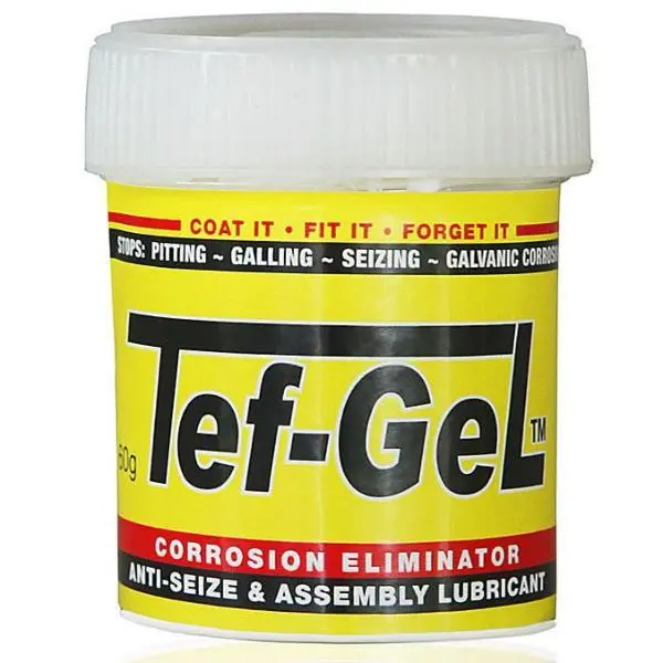 Tef-Gel Anti-Corrosion Anti-Seizing & Anti-Galling Tub High Flashpoint 60G 1