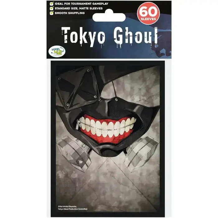 Tokyo Ghoul - The Mask Art Protective Card Sleeves (60 Count, Japanese Size: 59X86mm) - Japanime Games - Player's Choice Game Accessories Series 1