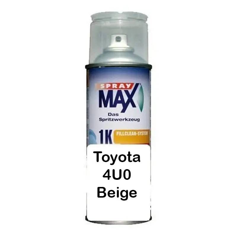 Auto Car Touch Up 298 Ml Paint Can For Toyota 4U0 Beige 1