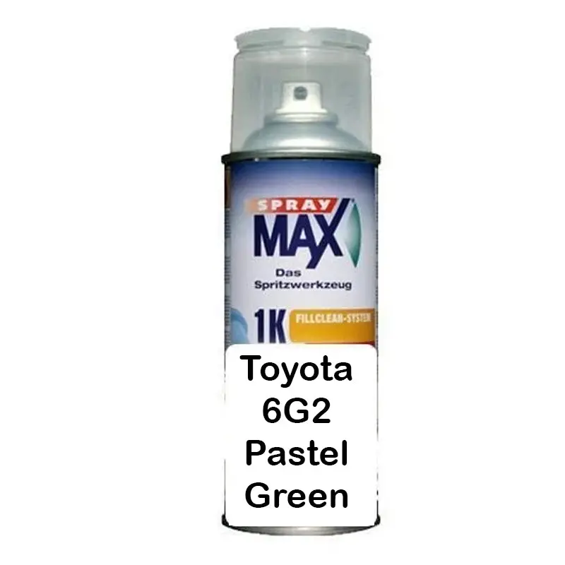Auto Car Touch Up 298 Ml Paint Can For Toyota 6G2 Pastel Green 1