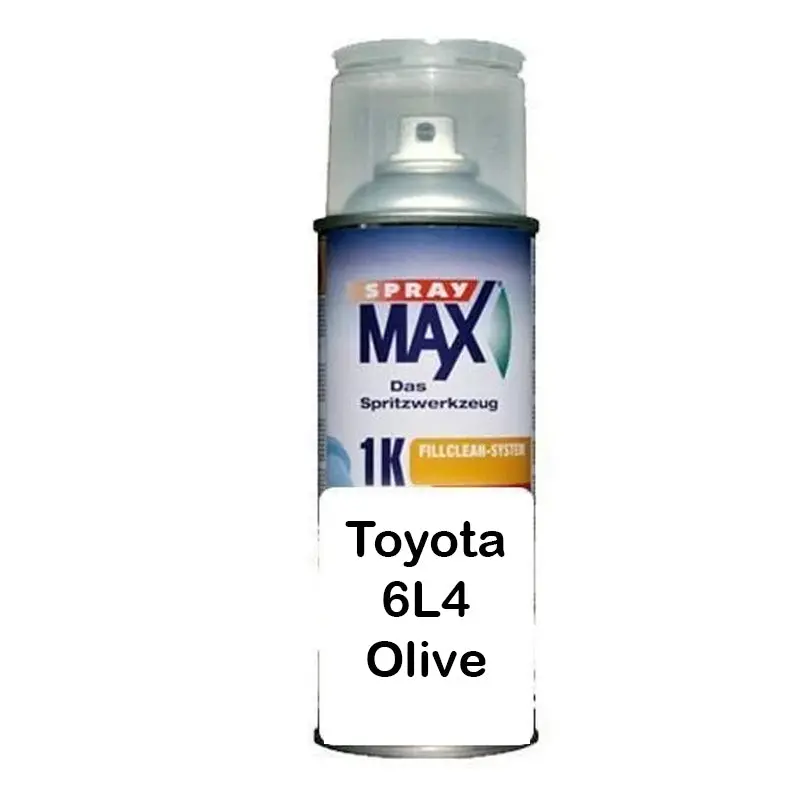 Auto Car Touch Up 298 Ml Paint Can For Toyota 6L4 Olive 1