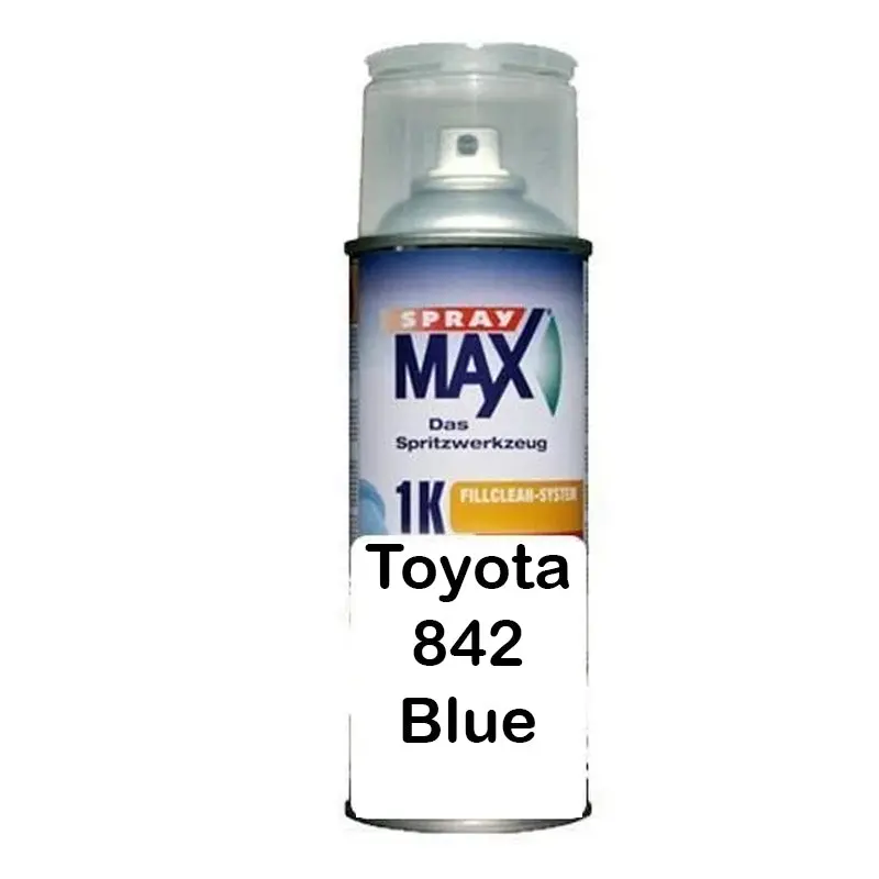 Auto Car Touch Up Paint 298 Ml Can For Toyota 842 Blue 1
