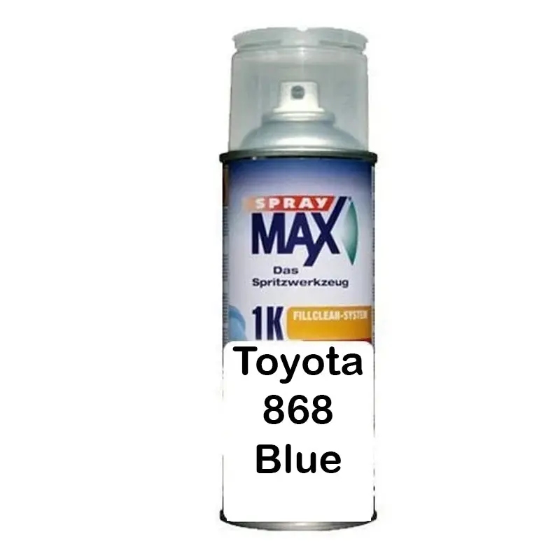 Auto Car Touch Up Paint 298 Ml Can For Toyota 868 Blue 1
