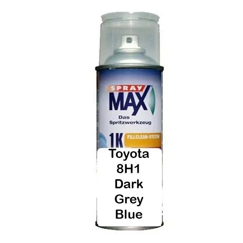 Auto Car Touch Up 298 Ml Paint Can For Toyota 8H1 Dark Grey Blue 1