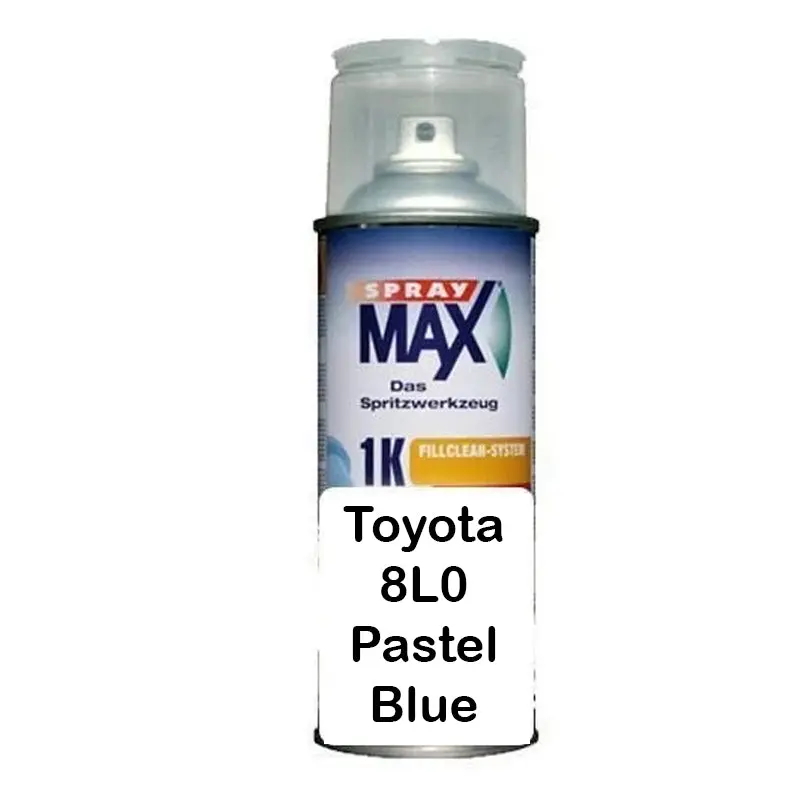 Auto Car Touch Up 298 Ml Paint Can For Toyota 8L0 Pastel Blue 1