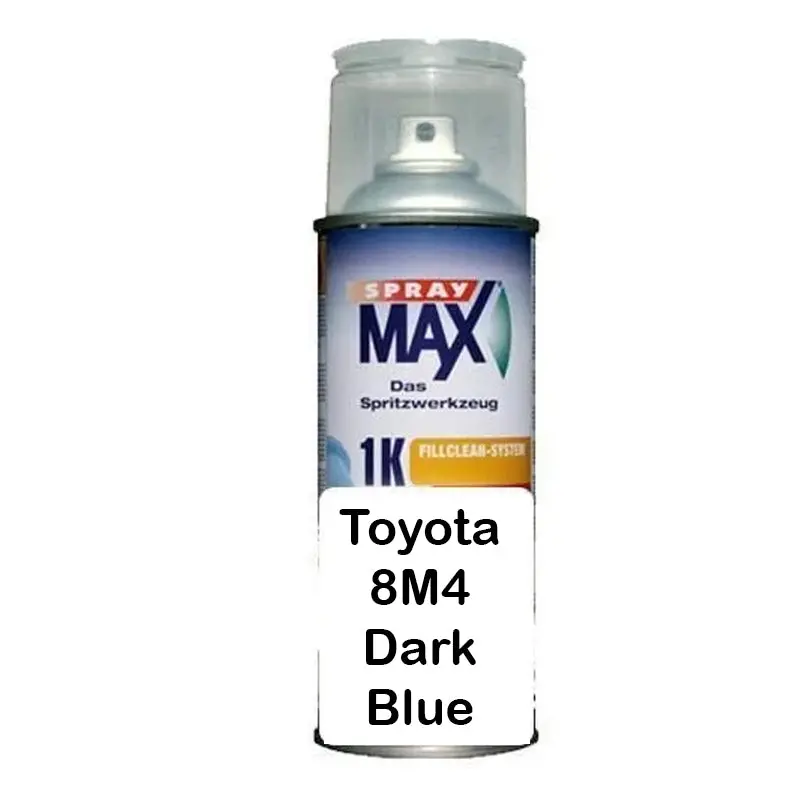 Auto Car Touch Up 298 Ml Paint Can For Toyota 8M4 Dark Blue 1