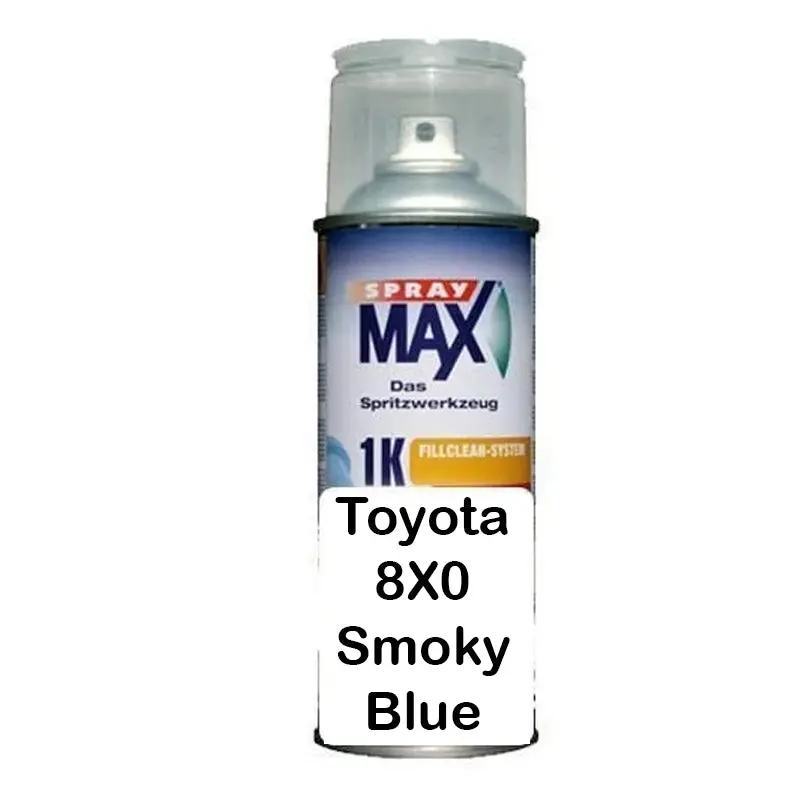 Auto Car Touch Up 298 Ml Paint Can For Toyota 8X0 Smoky Blue 1